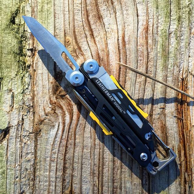 Produktbild Leatherman Signal Samurai Edition Damascus (19 Funktionen)