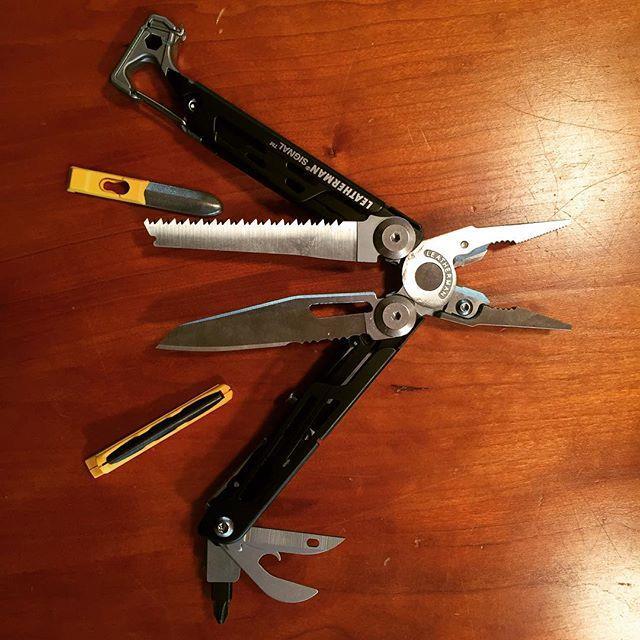 Produktbild Leatherman Signal Samurai Edition Damascus (19 Funktionen)
