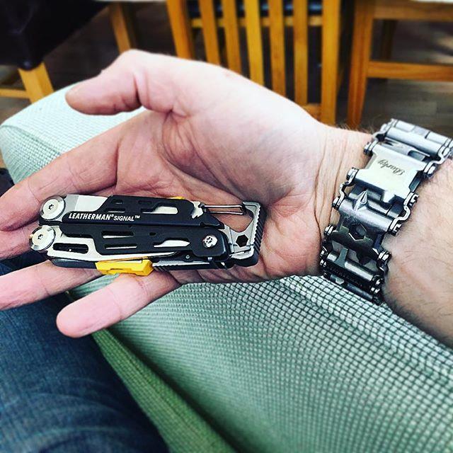 Produktbild Leatherman Signal Samurai Edition Damascus (19 Funktionen)