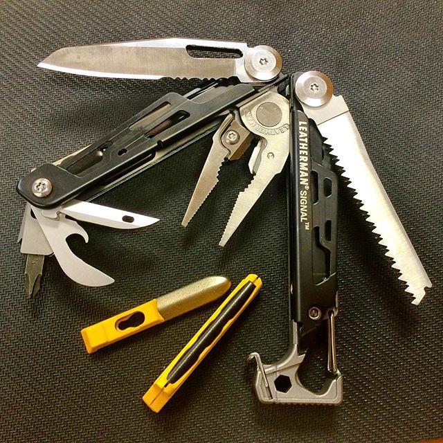 Produktbild Leatherman Signal Samurai Edition Damascus (19 Funktionen)