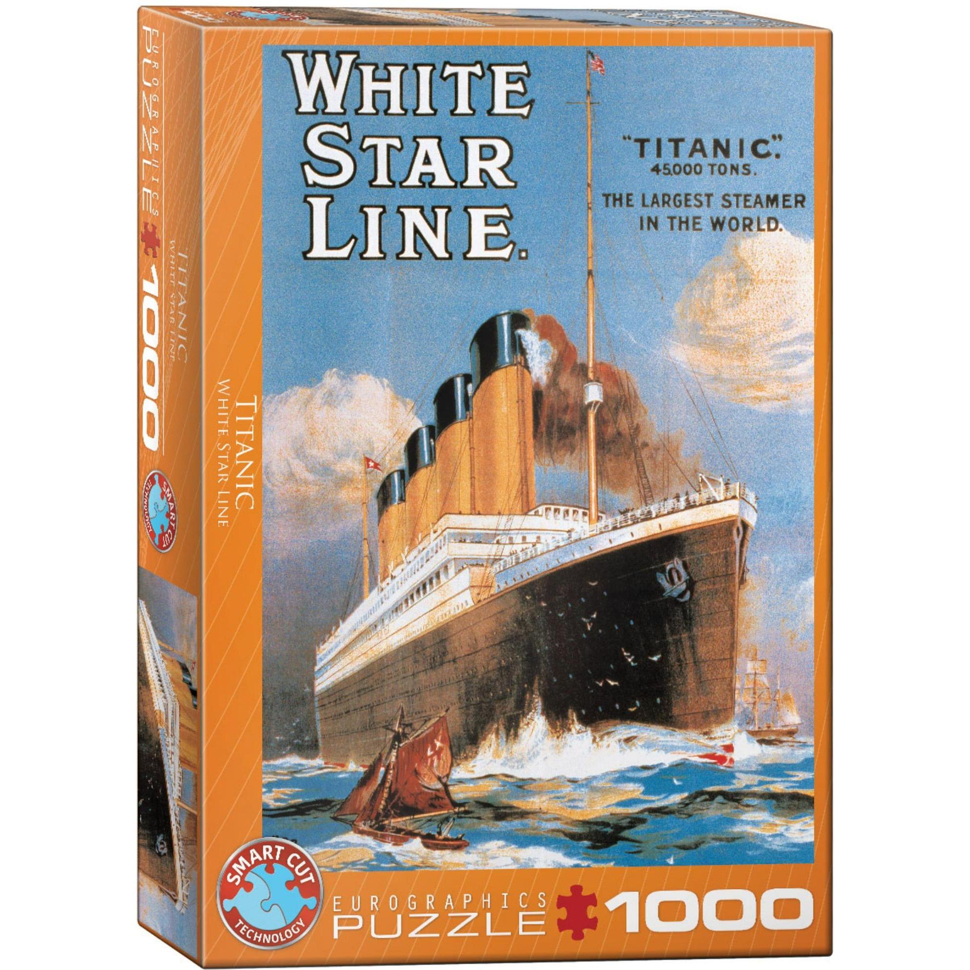 Eurographics Titanic White Star Line (1000 Teile)