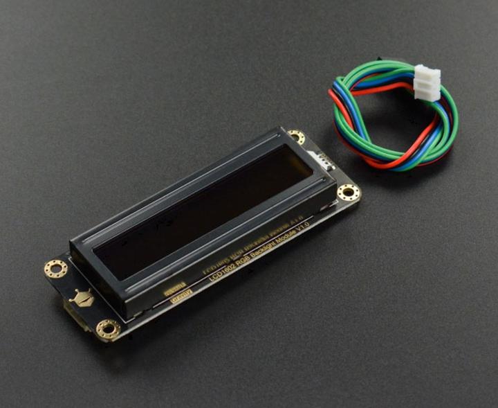 Produktbild DFRobot Gravity LCD-Display 16x2 I2C RGB Hintergrundbeleuchtung
