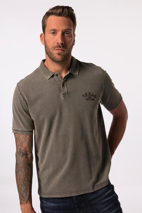 Actual product image JP1880 JP 1880 Poloshirt, Halbarm, Piqué, Vintage Look (8XL)