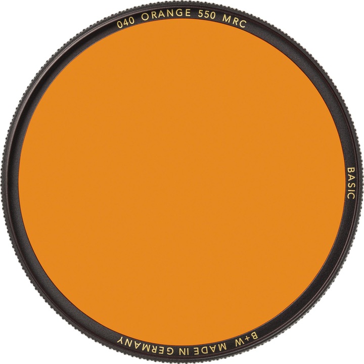 Produktbild B+W 040 Orange-Filter, 550, MRC/Basic 52mm (52 mm, Black Mist Filter, 52 mm)
