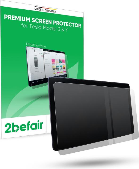 Immagine prodotto 2befair Displayschutzfolie (Matt/Klar) für das Tesla Model 3/Y