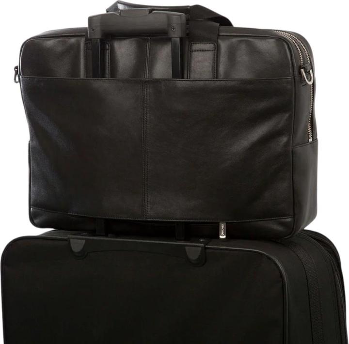 Actual product image Knomo Brompton Amesbury briefcase leather 41 cm (15")
