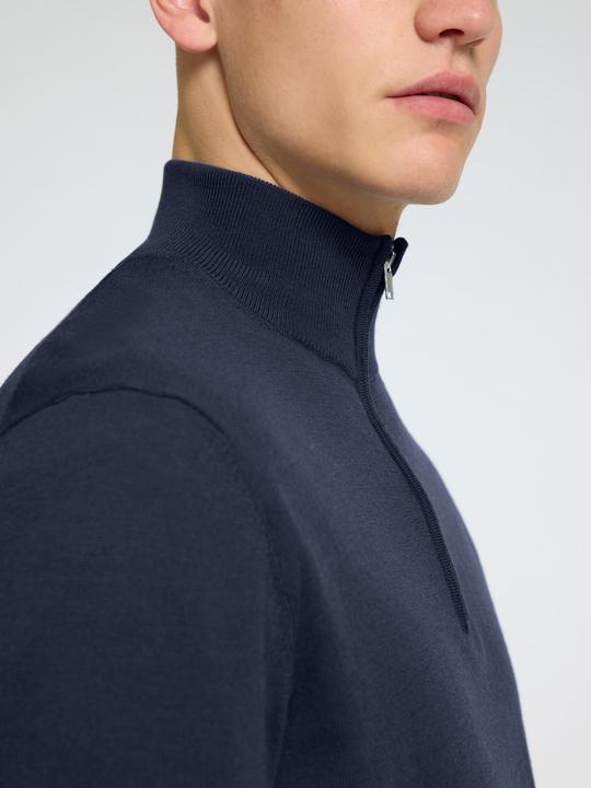 Image du produit Selected Pull demi-zip 100% laine mérinos (XXL)