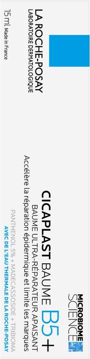 Label énergétique La Roche Posay Cicaplast B5+ (Crème pour le corps, 15 ml)