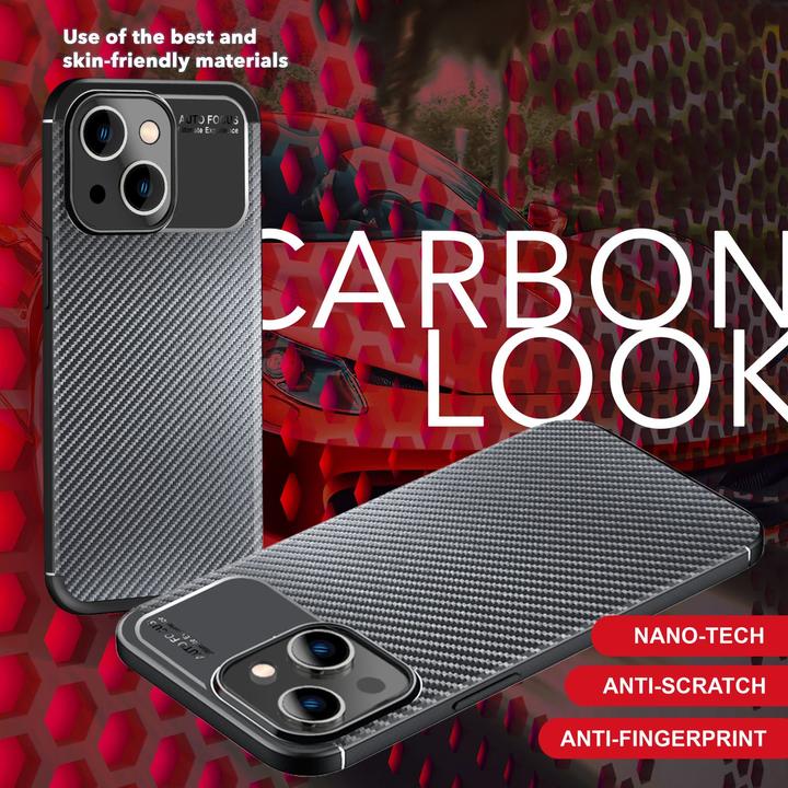 Immagine prodotto Nalia Copertura in silicone Carbon Look (Apple iPhone 15 Plus)