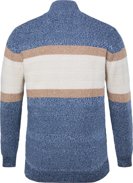 Produktbild Men+ Strickjacke, Melangestrick, Stehkragen, Zipper, bis 7 XL (5XL)