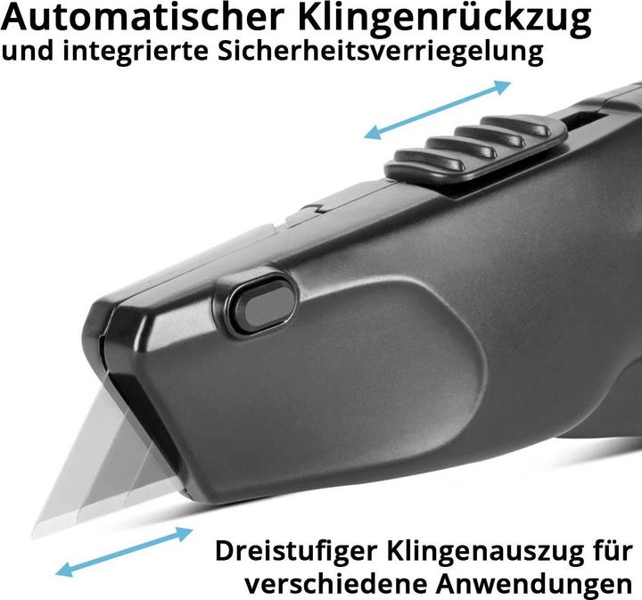 Actual product image Stahlwerk Cutter knife UCM-19 ST set of 3 with quick-change blade (Cutters)