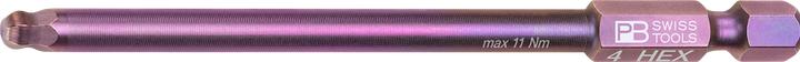 Produktbild PB Swiss Tools Innensechskant-Bit PB E6.L212 Gr.4 (Innensechskant)