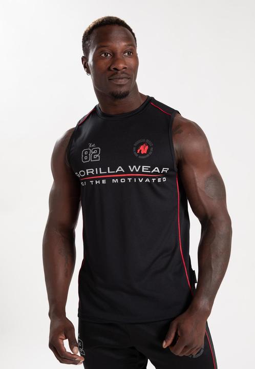 Actual product image Gorilla Wear Broxton Tank Top - Schwarz (M)