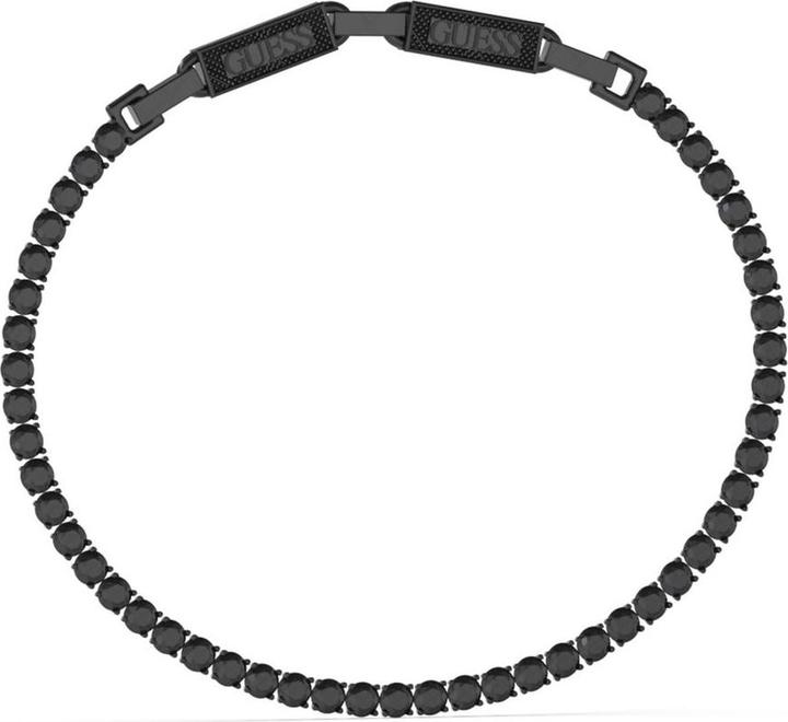 Immagine prodotto Guess Bracciale Eternity Heren Staal - Zwart (21.50 cm, Acciaio inossidabile)