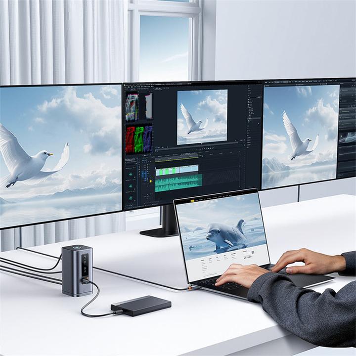 Actual product image Baseus Spacemate (USB-C, 11 Ports)