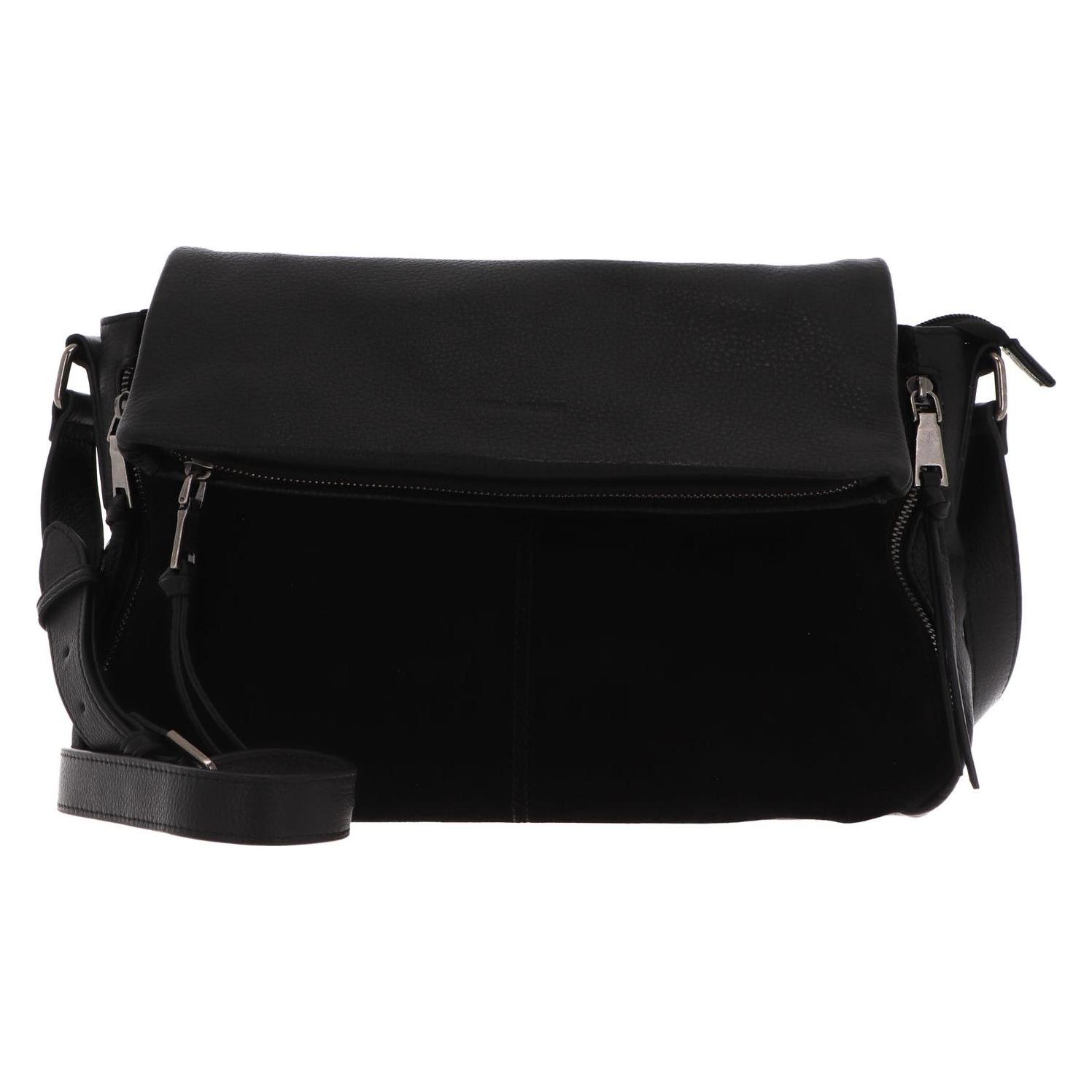 FredsBruder, Damen, Handtasche, Equus Messenger, Schwarz