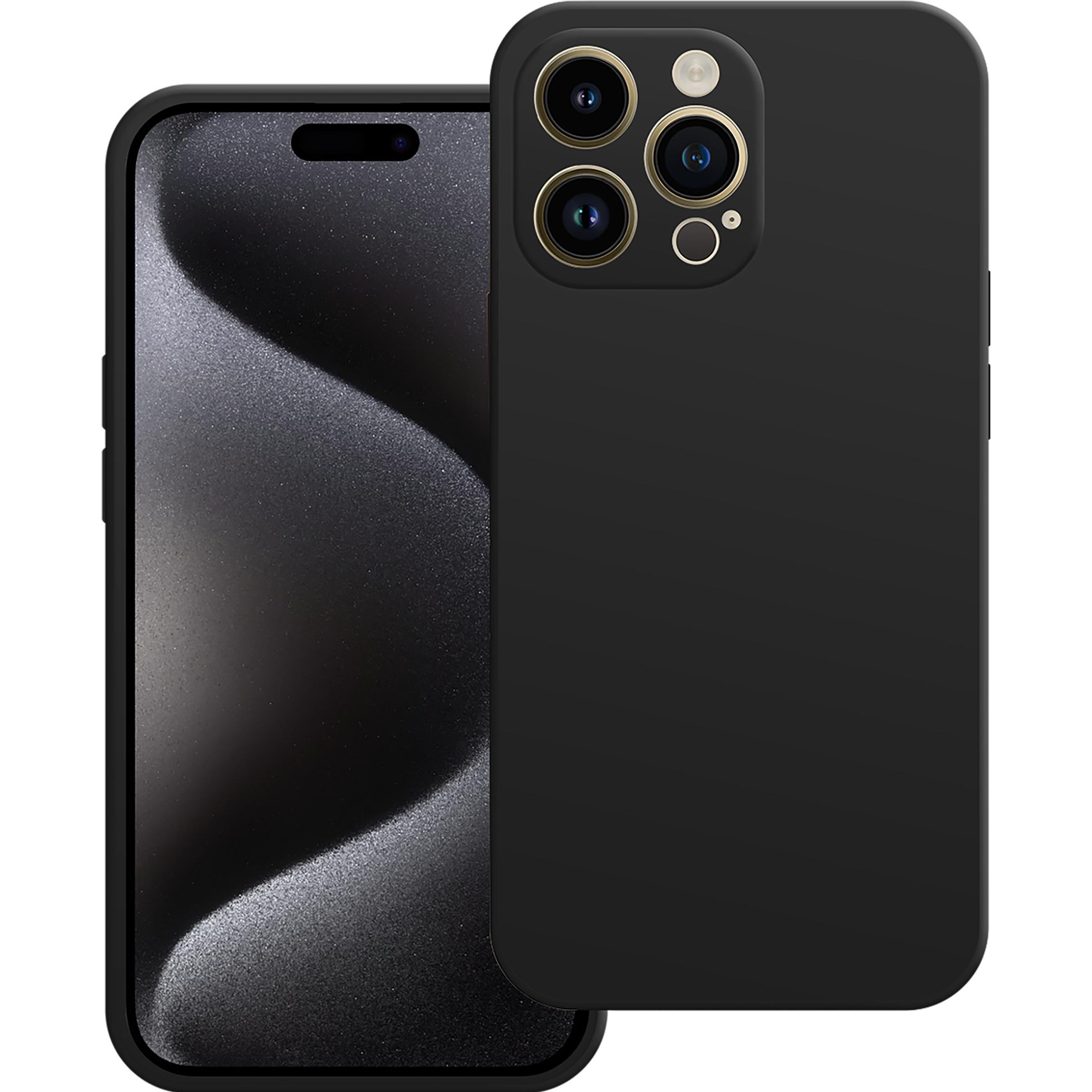 Cazy Silikon Hülle Kompatibel mit iPhone 15 Pro Max - Soft TPU Schutz - (Apple iPhone 15 Pro Max), Smartphone Hülle, Sch...