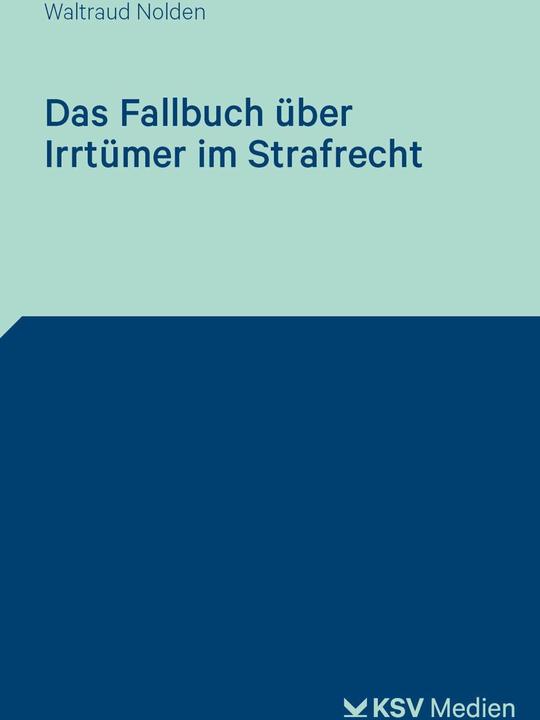 Produktbild Nolden:Das Fallbuch über Irrtümer im St (Deutsch, Waltraud Nolden, 2026)