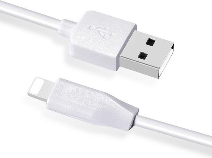 Image du produit Hoco - Data Cable Rapid (X1) - USB-A to Lightning, 10.5W, 2.4A, 2m - White (2 m, USB 2.0, 10.50 W)