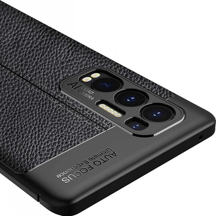 Produktbild Screenguard Oppo Find X3 Neo Hülle Leather Design TPU Cover (Oppo Find X3 Neo)