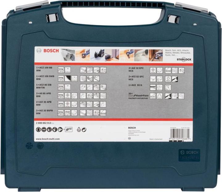 Productafbeelding Bosch Professional Zubehör Accessoireset multifunctioneel gereedschap
