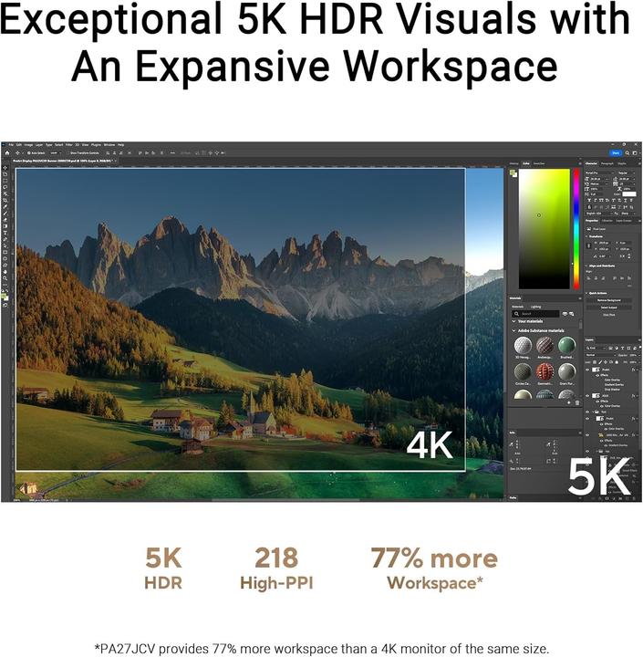 Image du produit ASUS ProArt PA27JCV (5120 x 2880 pixels, 27")
