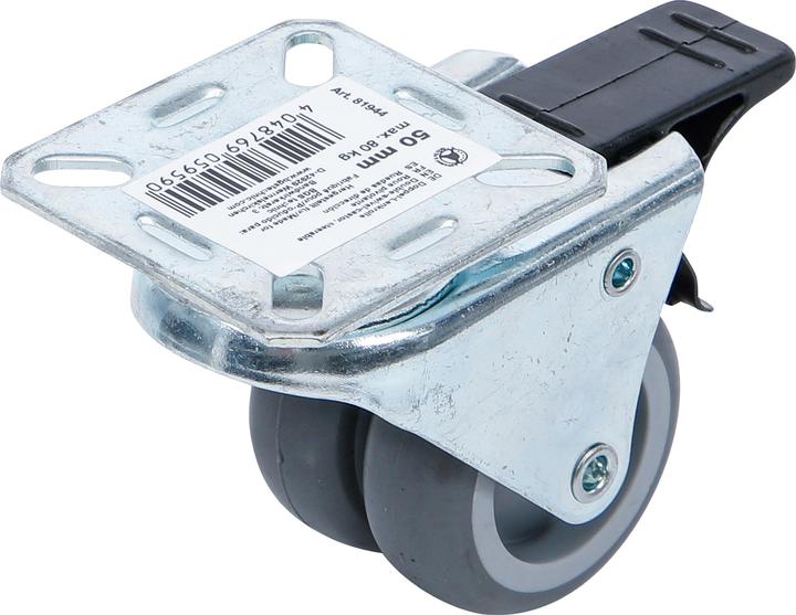 Image du produit BGS Double roulette pivotante