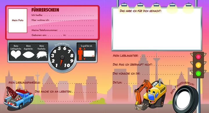 Produktbild Meine Kindergarten-Freunde (Fahrzeuge) (Deutsch, Loewe Eintragbücher, Michael Böhm, 2018)