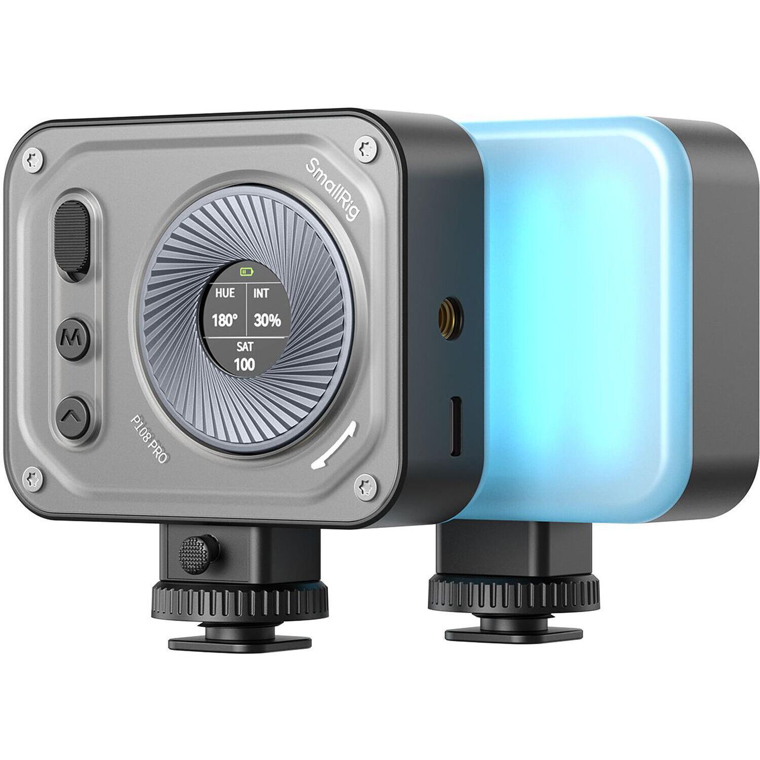 SmallRig Vibe P108 Pro (Videoleuchte), Dauerlicht, Schwarz