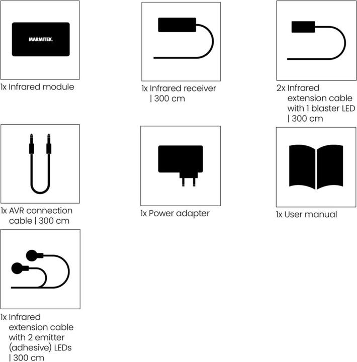 Actual product image Marmitek IR Control 10 XTRA (Remote control)