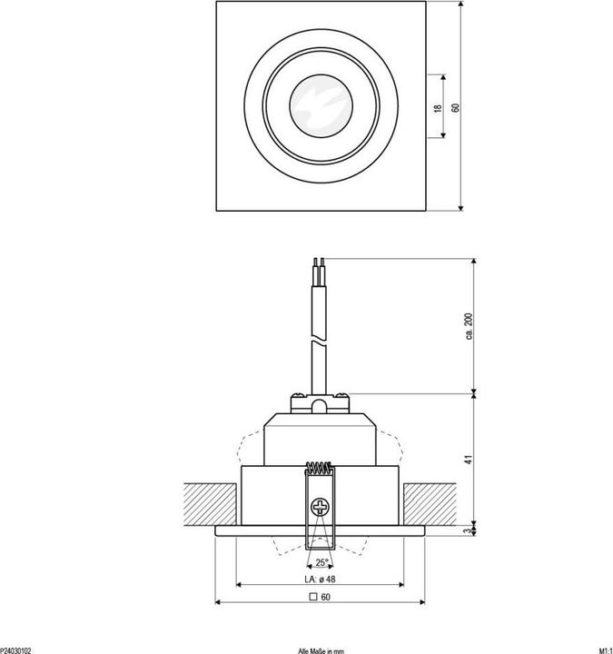 Produktbild EVN P-LED (170 lm)