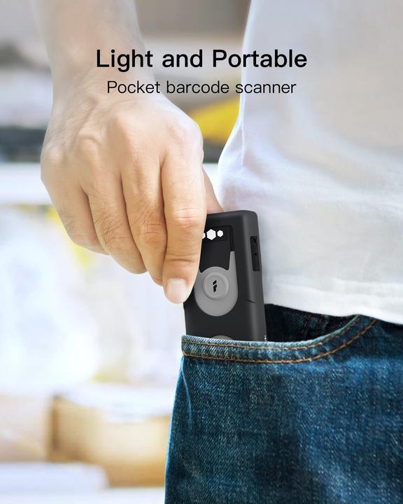 Image du produit Inateck Barcodescanner 43 gray (BCST-43 gray) (Codes à barres 1D)