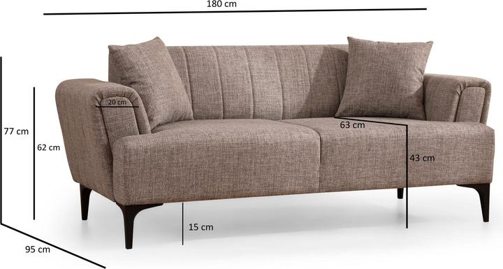 Produktbild Atelier del Sofa Hamlet (2-Sitzer)