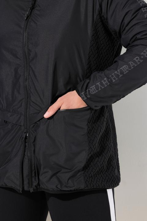 Produktbild Ulla Popken Funktionsjacke, Stehkragen, Kapuze, 2-Wege-Zipper (46, 48)