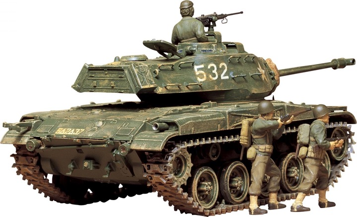 Actual product image Tamiya U.S. M41 Walker Bulldog