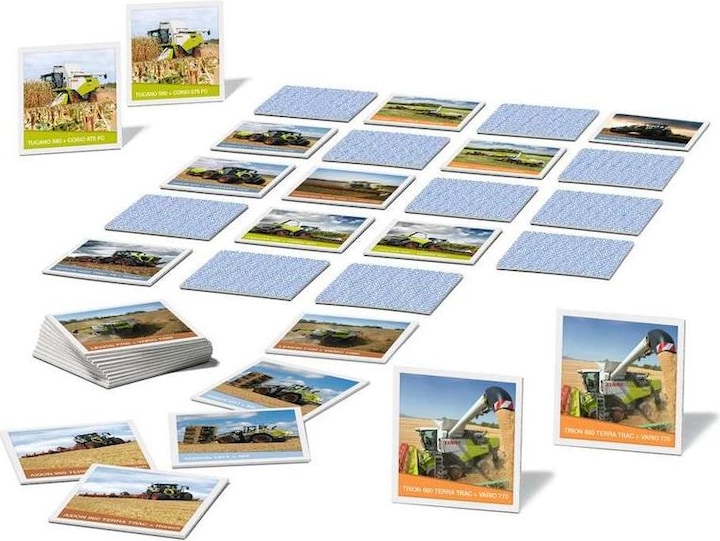 Produktbild Ravensburger Memory Claas (Italienisch, Englisch, Niederländisch, Französisch, Deutsch, Portugiesisch, Polnisch)