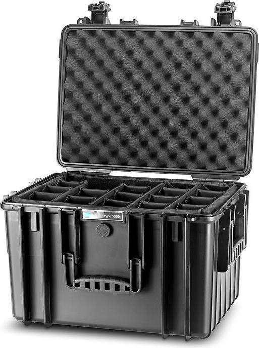 Productafbeelding B+W Koffertype 5500 RPD Zwart (Fotokoffer, 37.90 l)