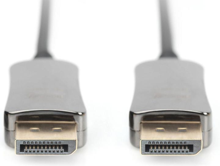 Actual product image Digitus DisplayPort™ AOC Hybrid Fiber Optic Cable, UHD 8K, 15 m (15 m, DisplayPort, 1.4)