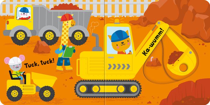 Actual product image Baby's first sliding book: vehicles (German)