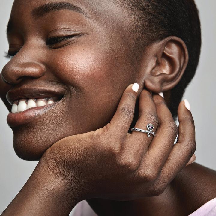 Image du produit Pandora Disney Arielle la sirène Ursula Bague (50, Argent 925)