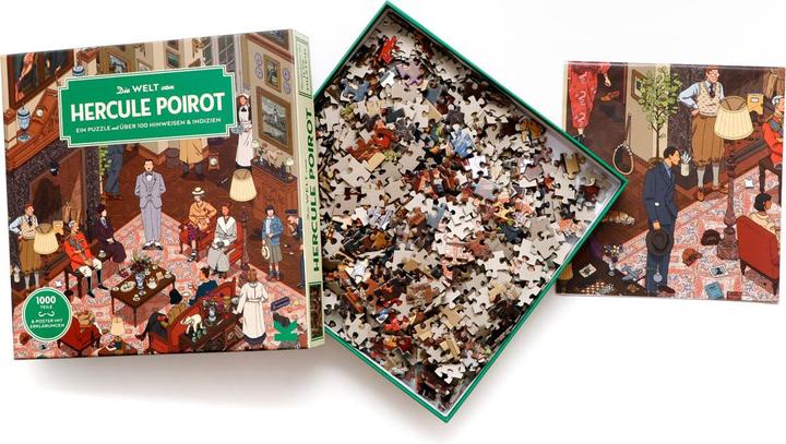 Immagine prodotto Il mondo di Hercule Poirot (1000 pezzi)