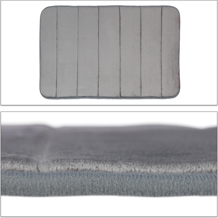 Produktbild Relaxdays Badematte Memoryschaum (49 x 74 x 1.5 cm)