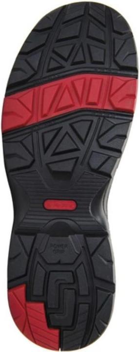 Actual product image Baak Safety shoe Brook size 42 black/red S3 SRC HRO EN ISO 20345 cowhide leather (S3, 42)