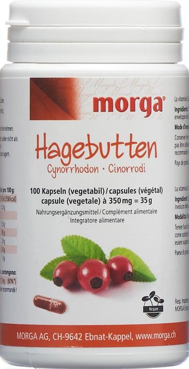 Produktbild Morga Hagebutten Vegicaps (100 Stück, Kapseln, 60 g)