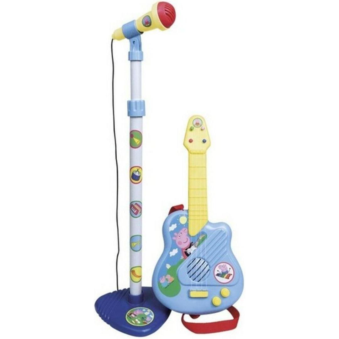 BigBuy Fun Kindergitarre + Micro Peppa Pig Peppa Pig (Spanisch) (45304346)