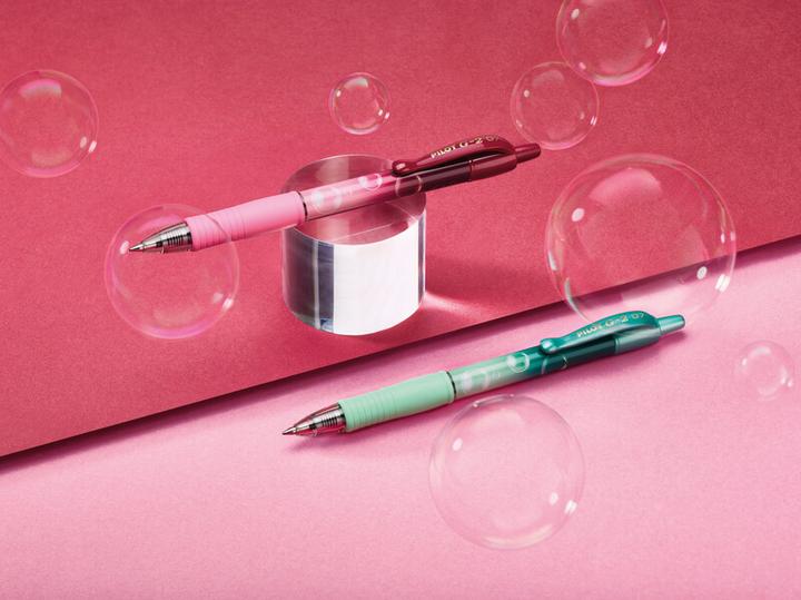 Image du produit Pilot Stylo à encre gel G-2 Bubbles (Bleu, Pink, Vert, Violet, 4x)
