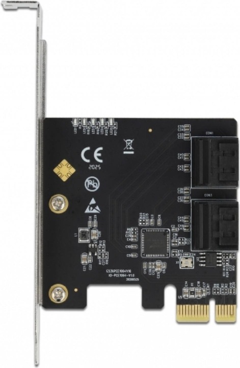 Immagine prodotto Delock 90010 - PCIe x1> 4x SATA Low Profile - Serial ATA - SATA