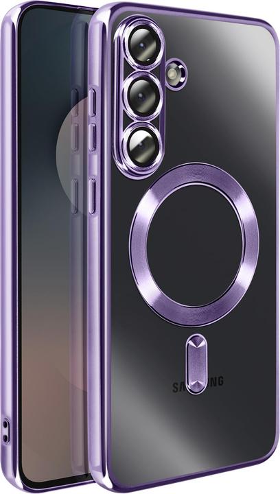 Produktbild Avizar MagSafe Hülle Galaxy S25 FE weich chrom (Samsung Galaxy S25 FE)