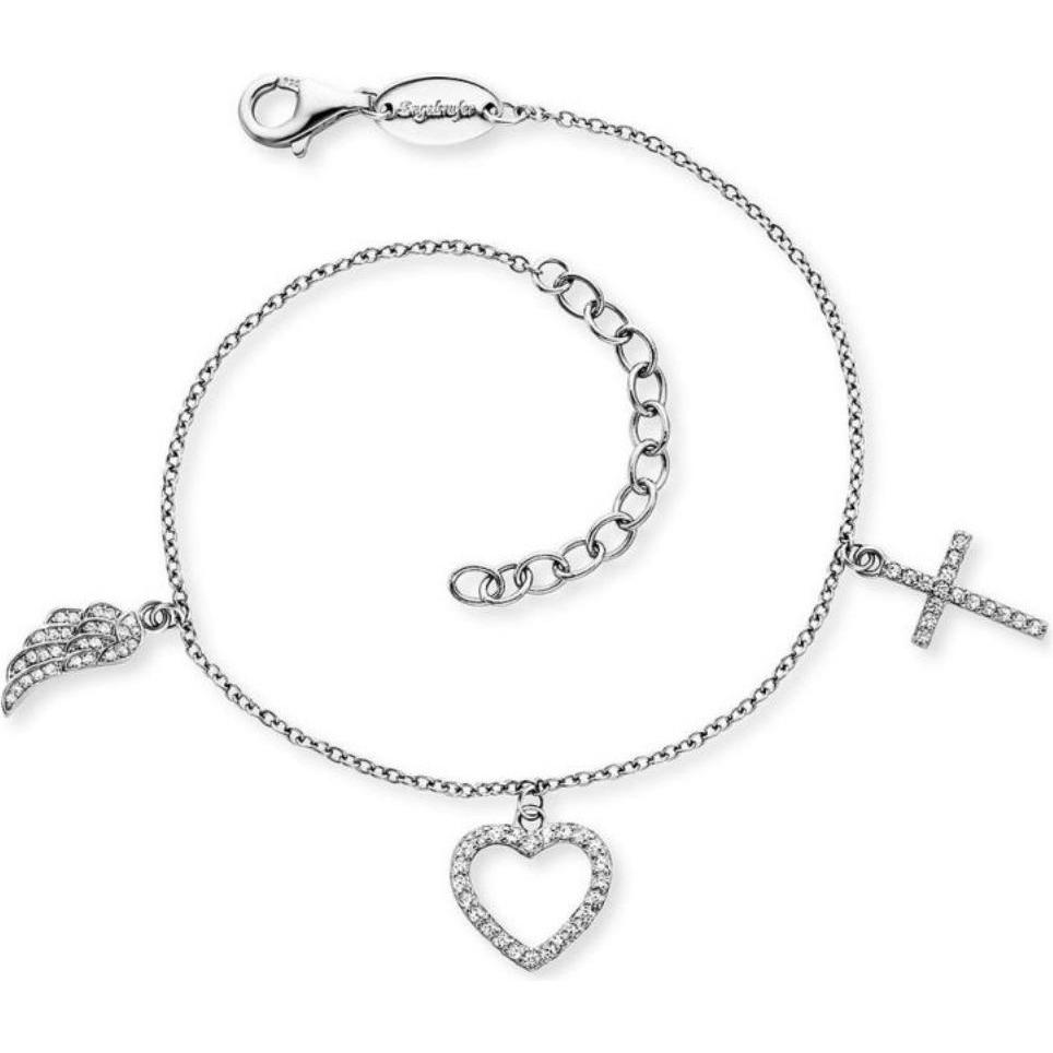 Engelsrufer, Armschmuck, Armband, (20 cm, 925er Silber)