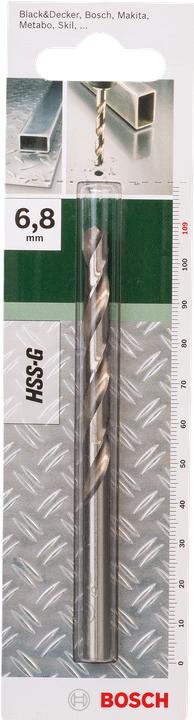 Actual product image Bosch Zubehör Metal drill HSS-G, DIN 338 D= 6.8 mm L= 109 mm (6 mm)